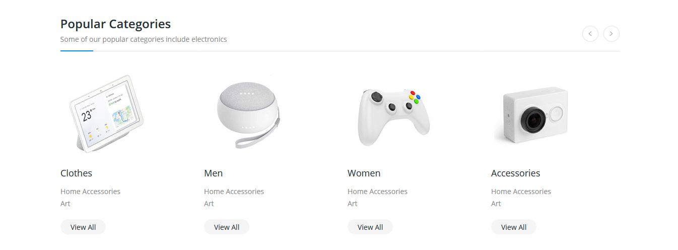 frontend list category